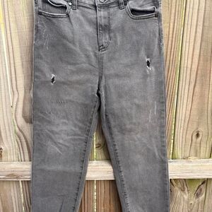 Kendall-kylie Women's Grey and Black Jeans